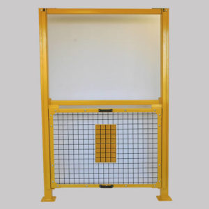 1400 Yellow Weld Screen Vertical Gates